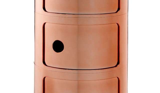 Kartell’s Iconic Componibile Gets A New Copper Finish by Beauty and Hairstyle
