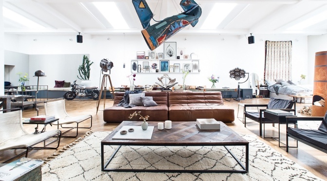 A Symphony Of Styles Transforms A Loft Into A Crafty Masterpiece by Chic Decorations