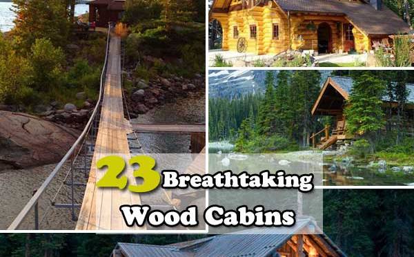 23 Breathtaking Forest-Fringed Wood Cabins by Chic Decorations